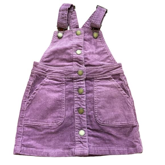 Jamie Kay Other - Jamie Kay 4 Dress Corduroy Chloe Cord Dress Purple Overall Skirt NWOT